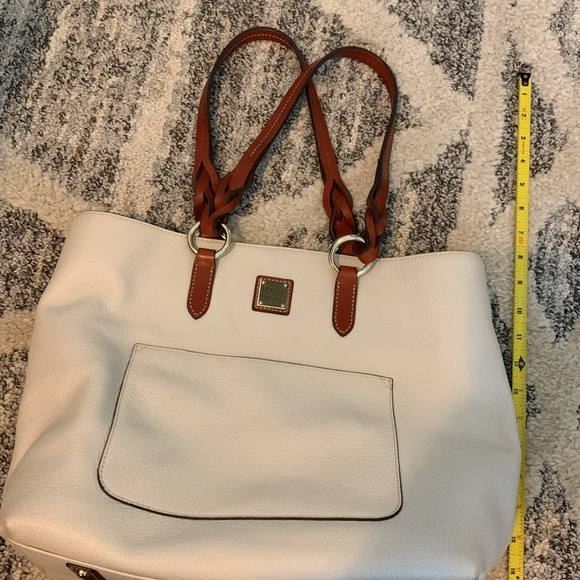 Dooney & Bourke leather pebble grain Tammy Tote - Picture 4 of 16